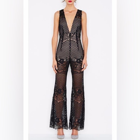 NWT Alice McCall “New Romantic” Jumpsuit in Black
